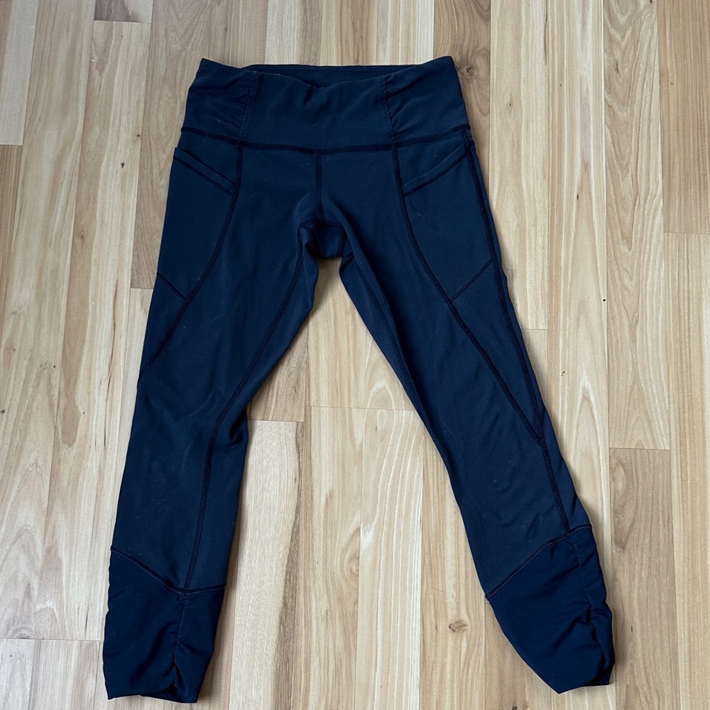 Lululemon Athletica Align Navy Leggings size 4